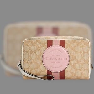 🛑BOGO FREE🆕COACH Dempsey Stripe w/Patch